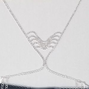 Brazilian Bra Strap Replacement silver chain